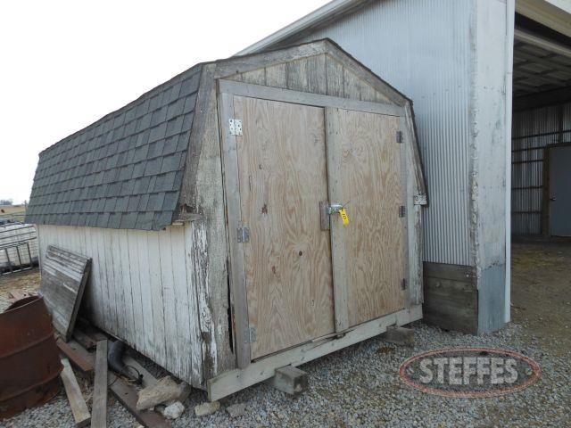  8’x16’ Portable Wood Utility Shed